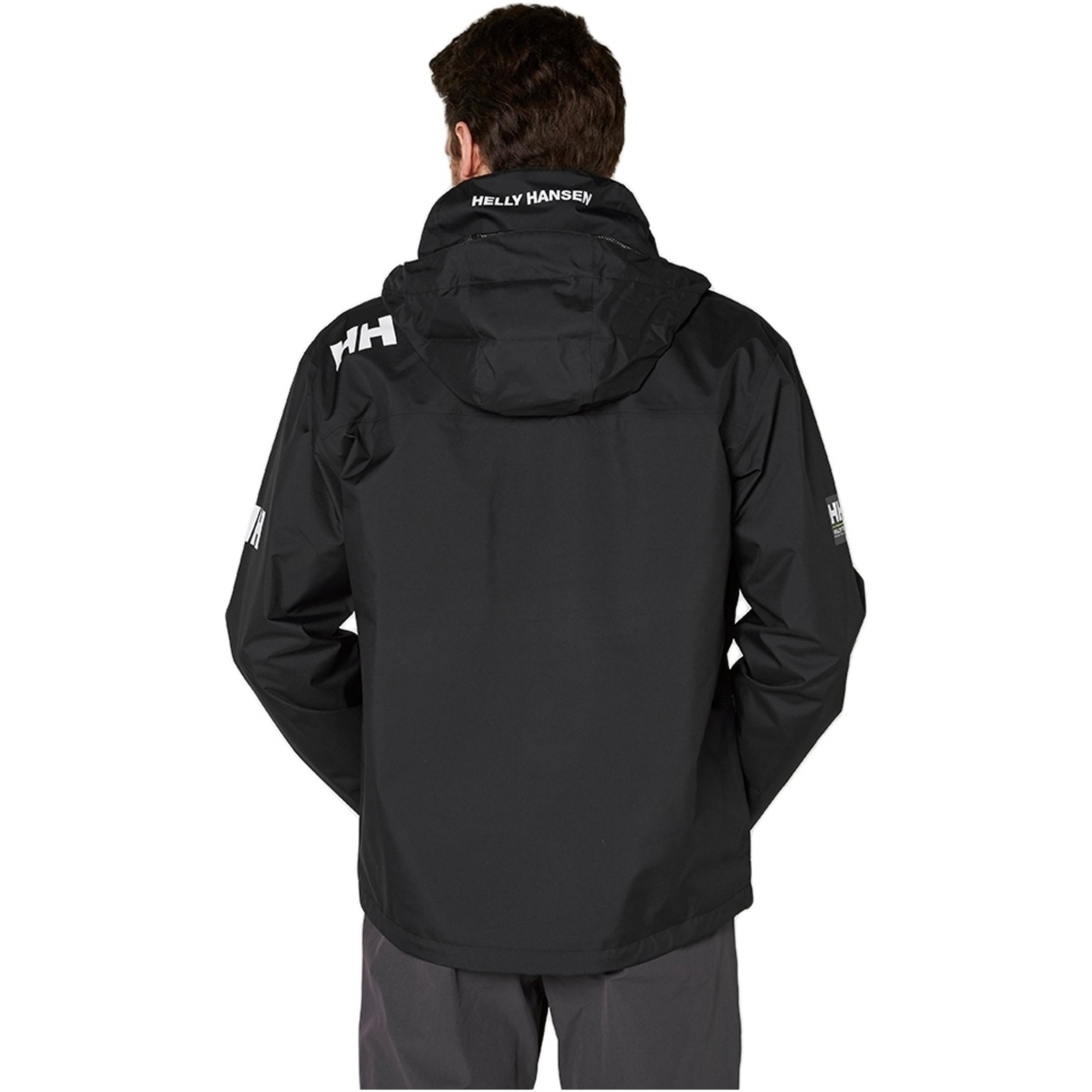 Helly Hansen Mens Crew Hooded Jacket 33875 sailing Jacket